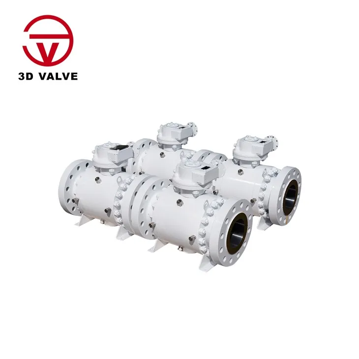 Metalldan o'sadi trunivi o'rnatilgan to'p klapan